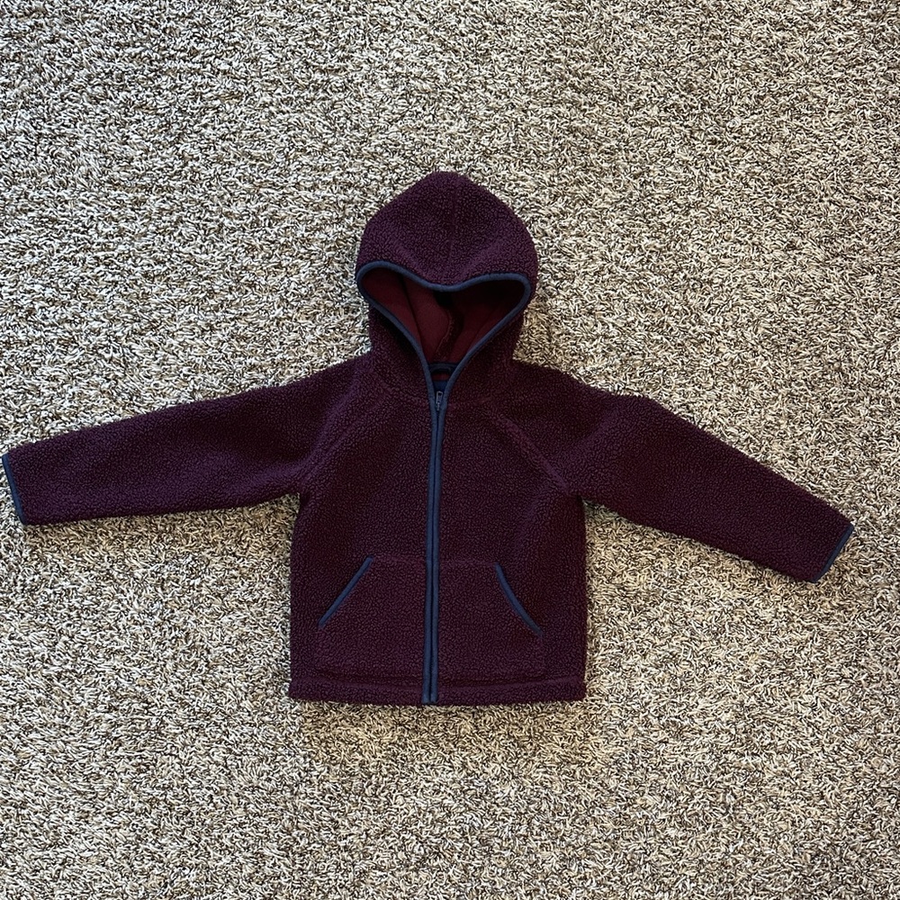 Janie and Jack Boucle Zip Hoodie